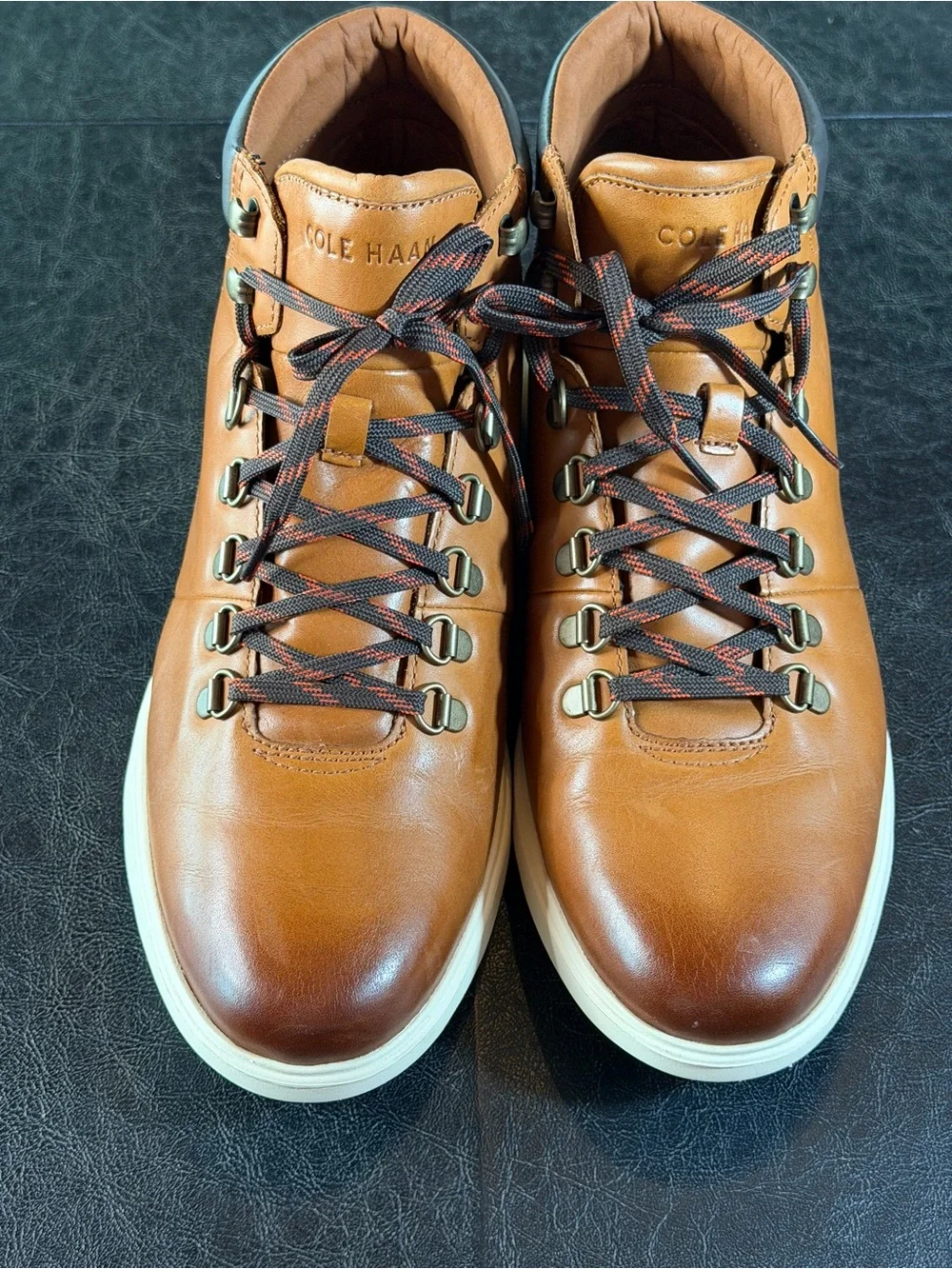 Cole Haan Men's Chukka Boots Tan Leather with White Soles